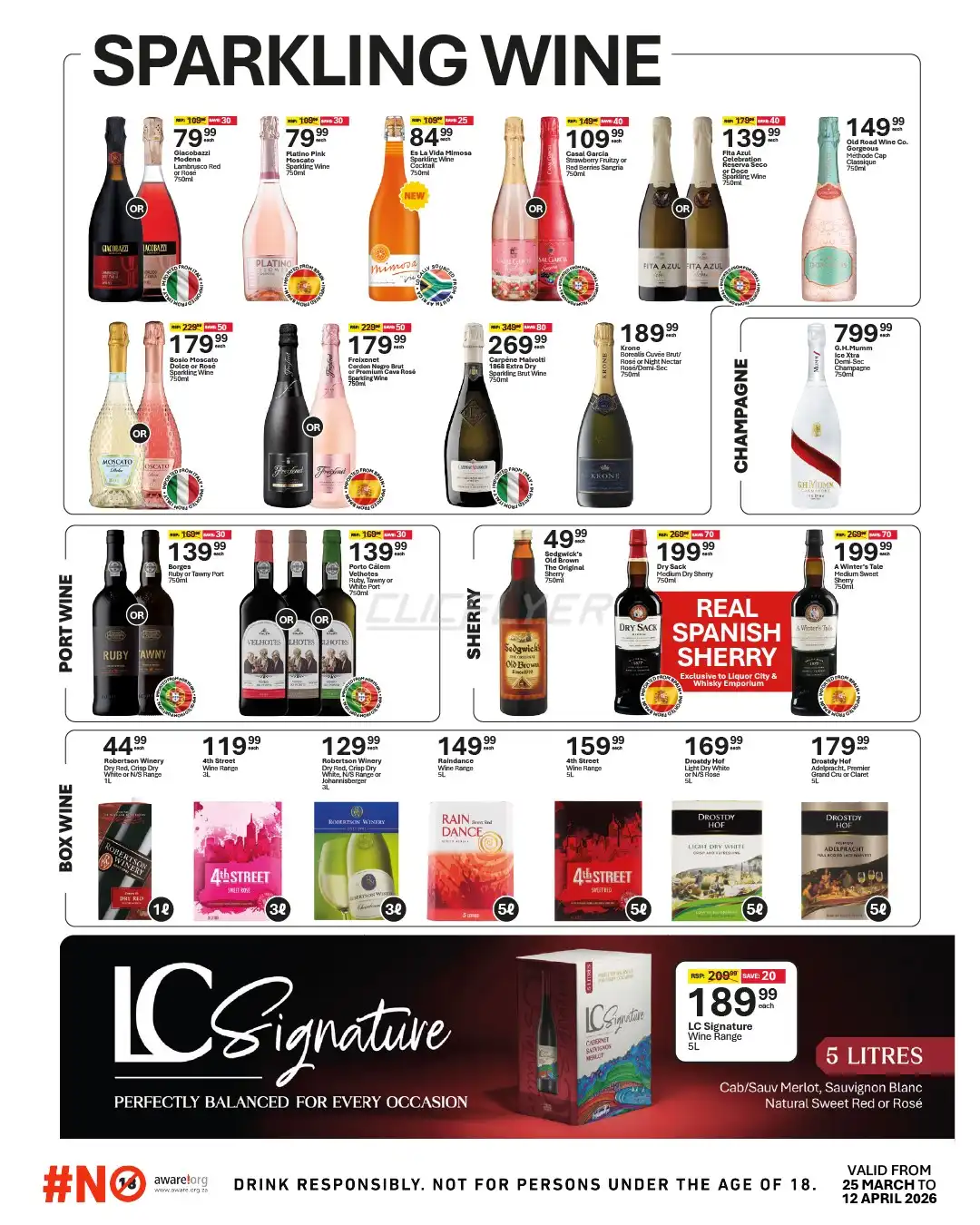 LIQUOR CITY Catalogue