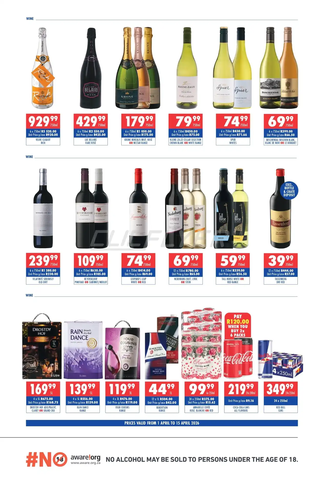 Ultra Liquors Catalogue