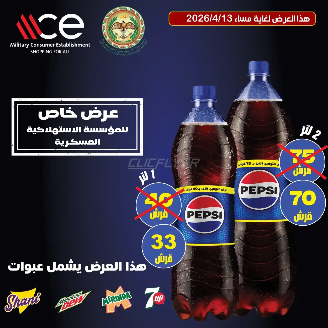 Military Consumer Establishment  