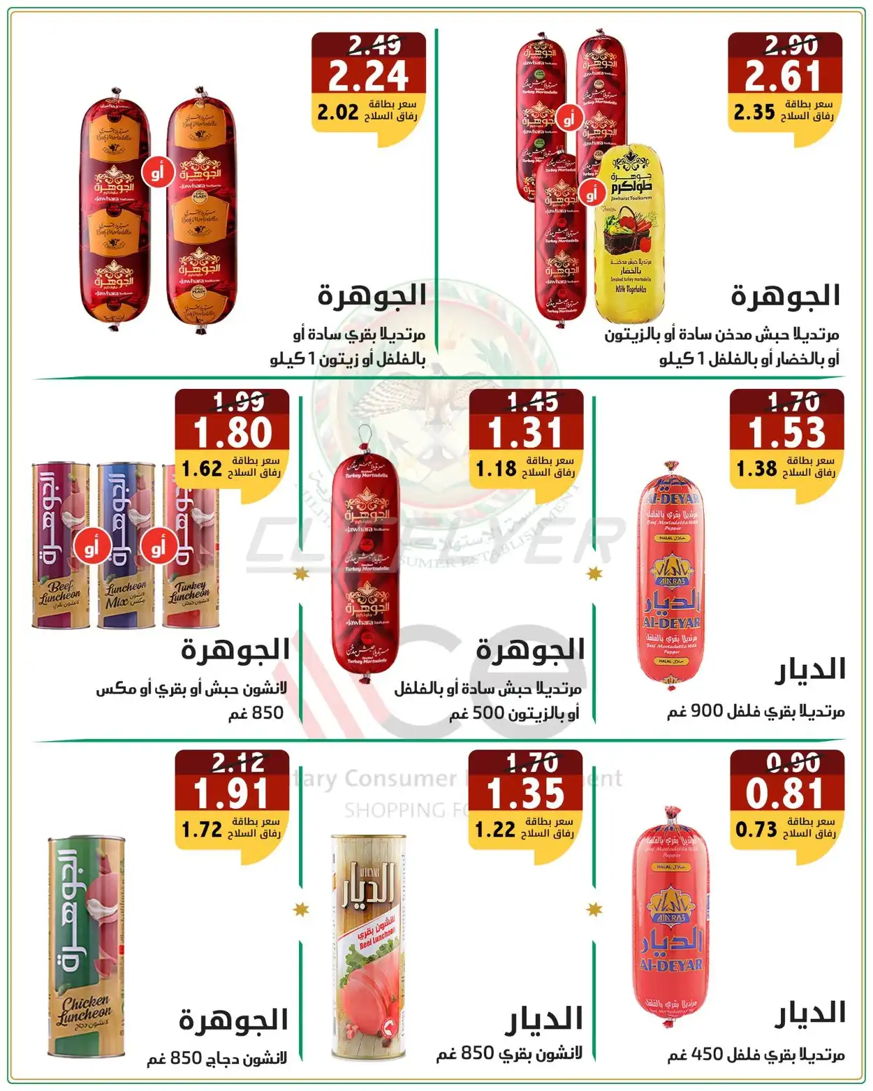 Military Consumer Establishment  