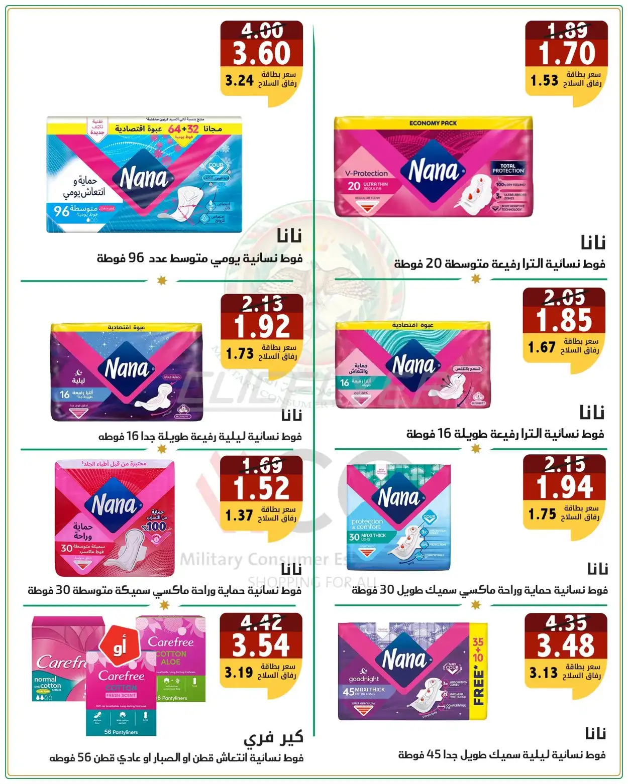 Military Consumer Establishment  