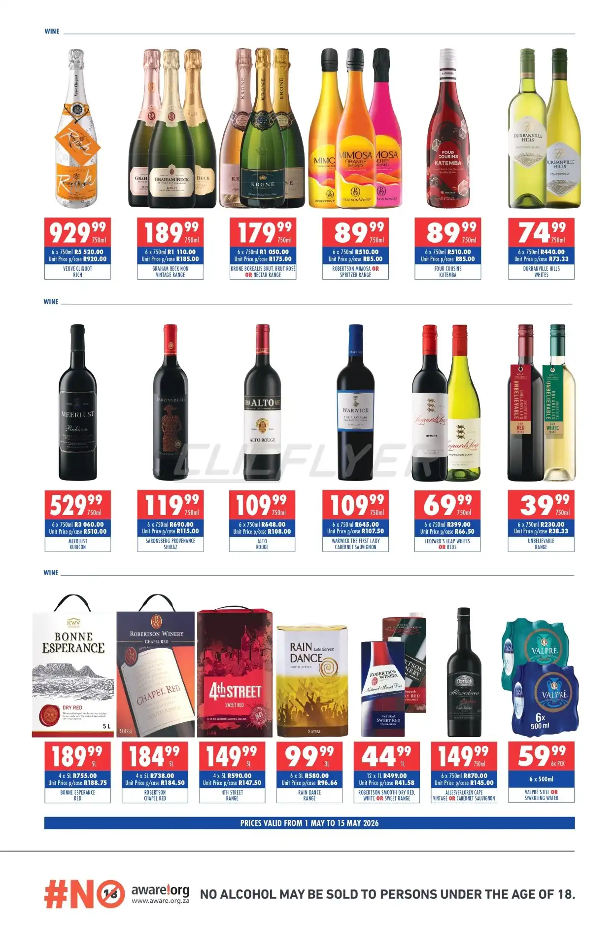 Ultra Liquors Catalogue