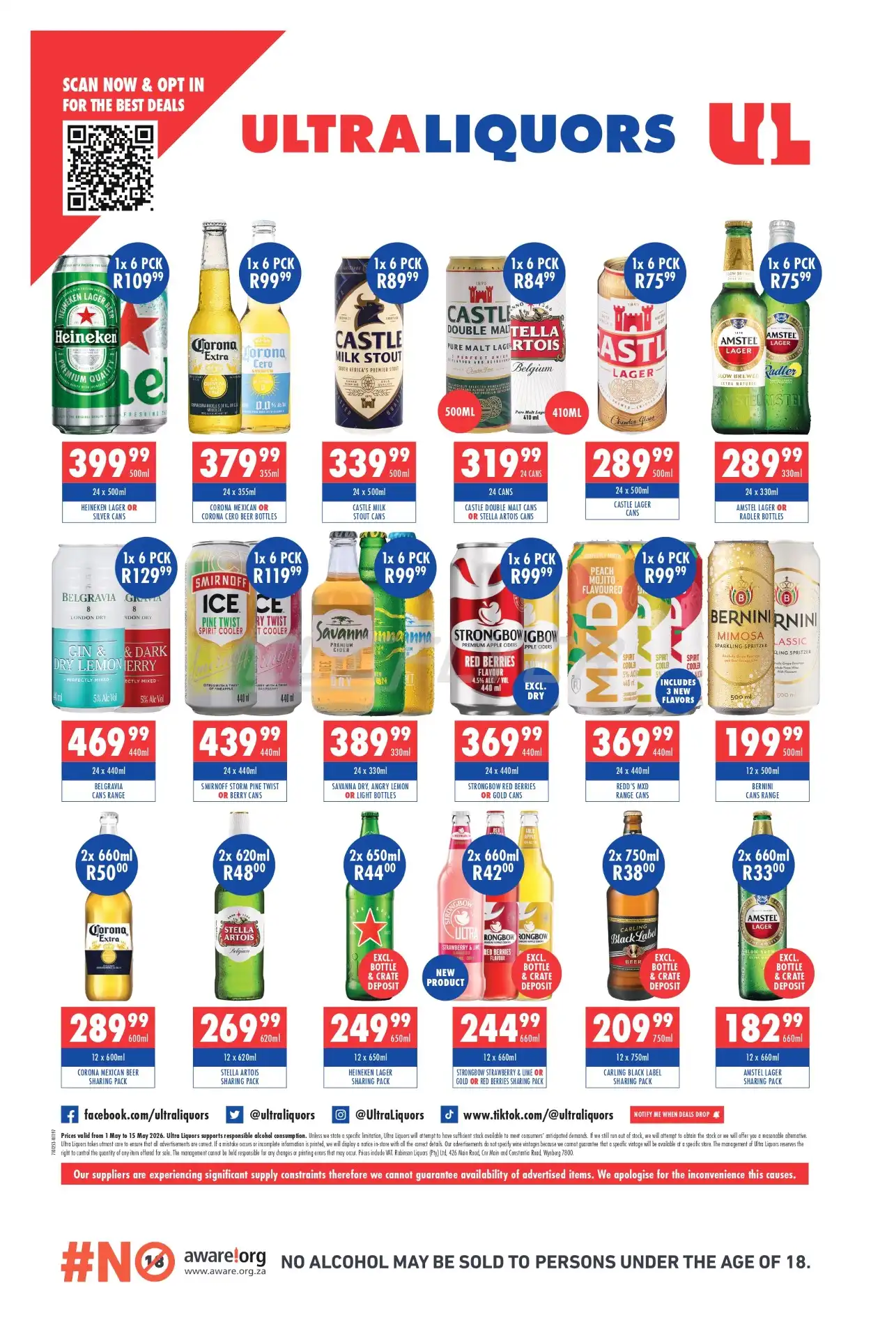 Ultra Liquors Catalogue