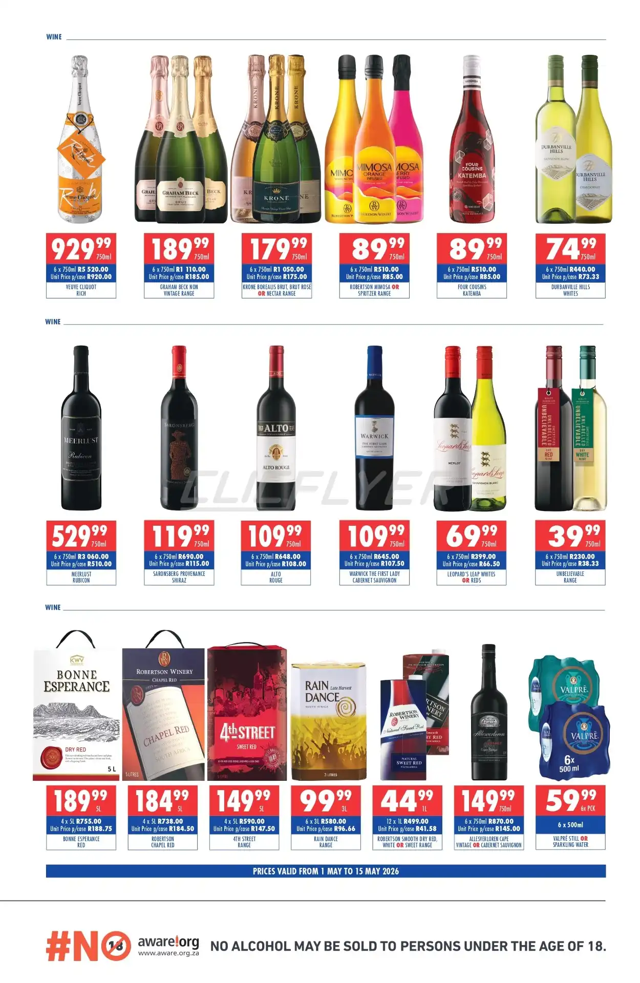 Liberty Liquors Catalogue