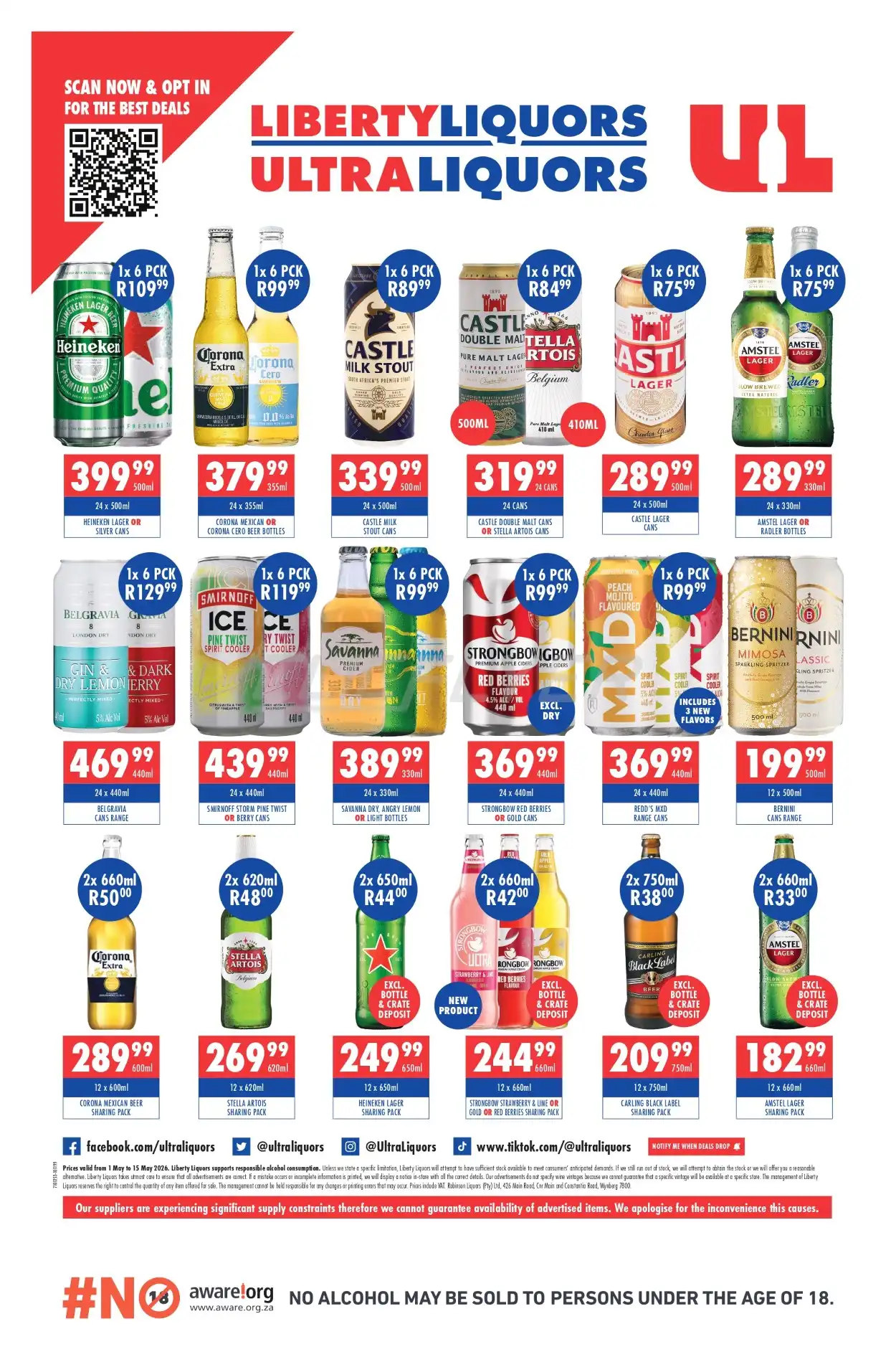 Liberty Liquors Catalogue