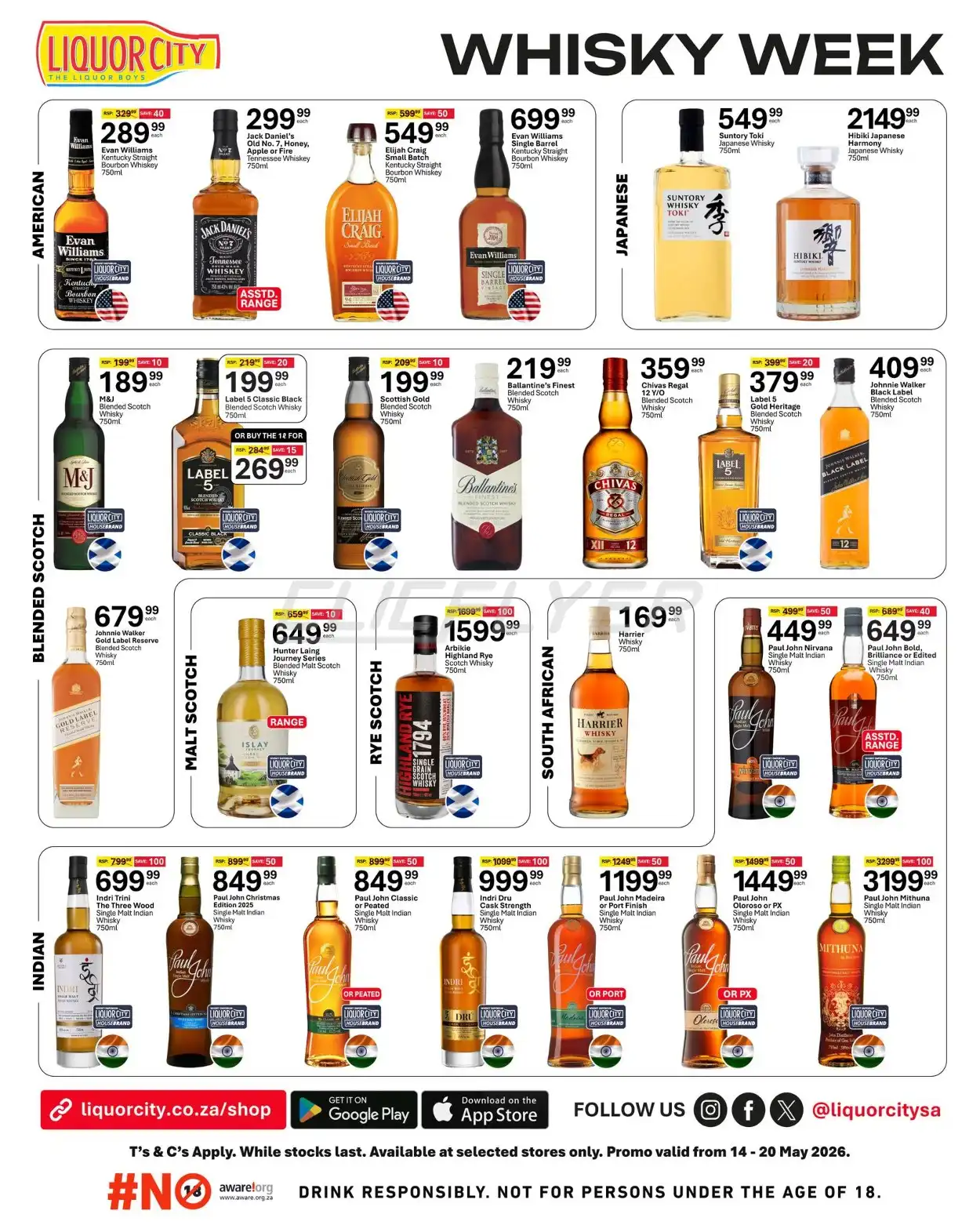 LIQUOR CITY Catalogue