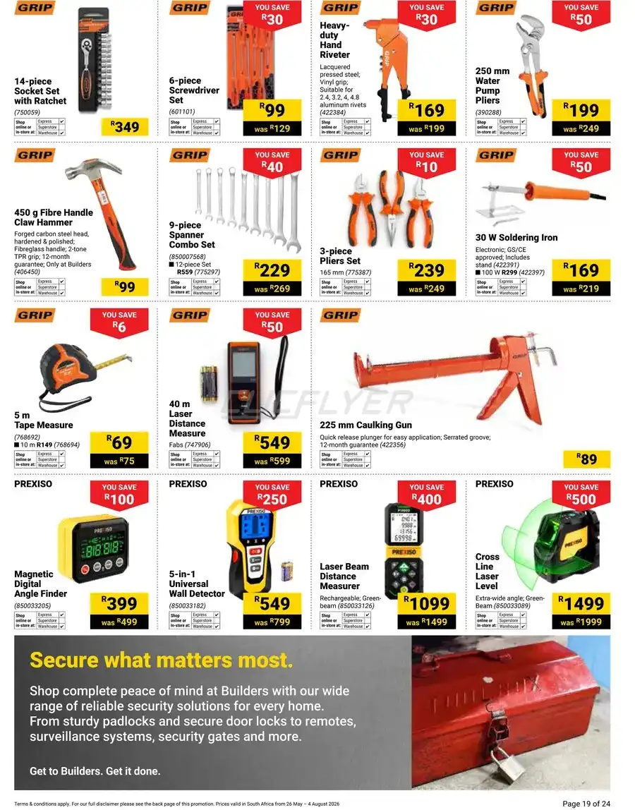 Builders Catalogue