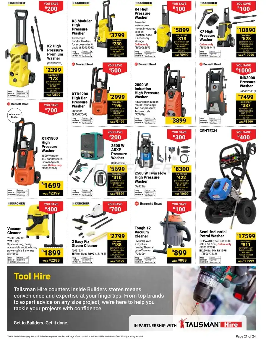 Builders Catalogue