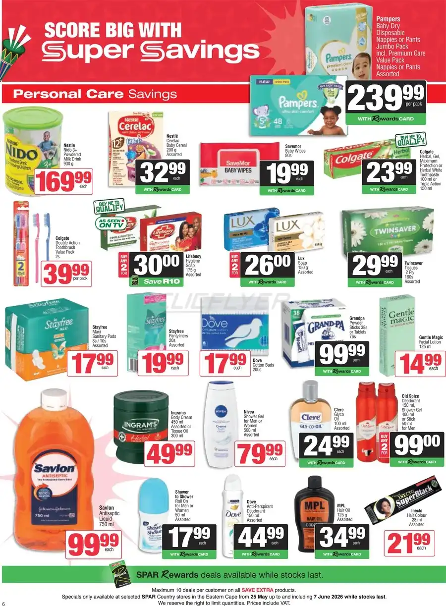 Spar Catalogue