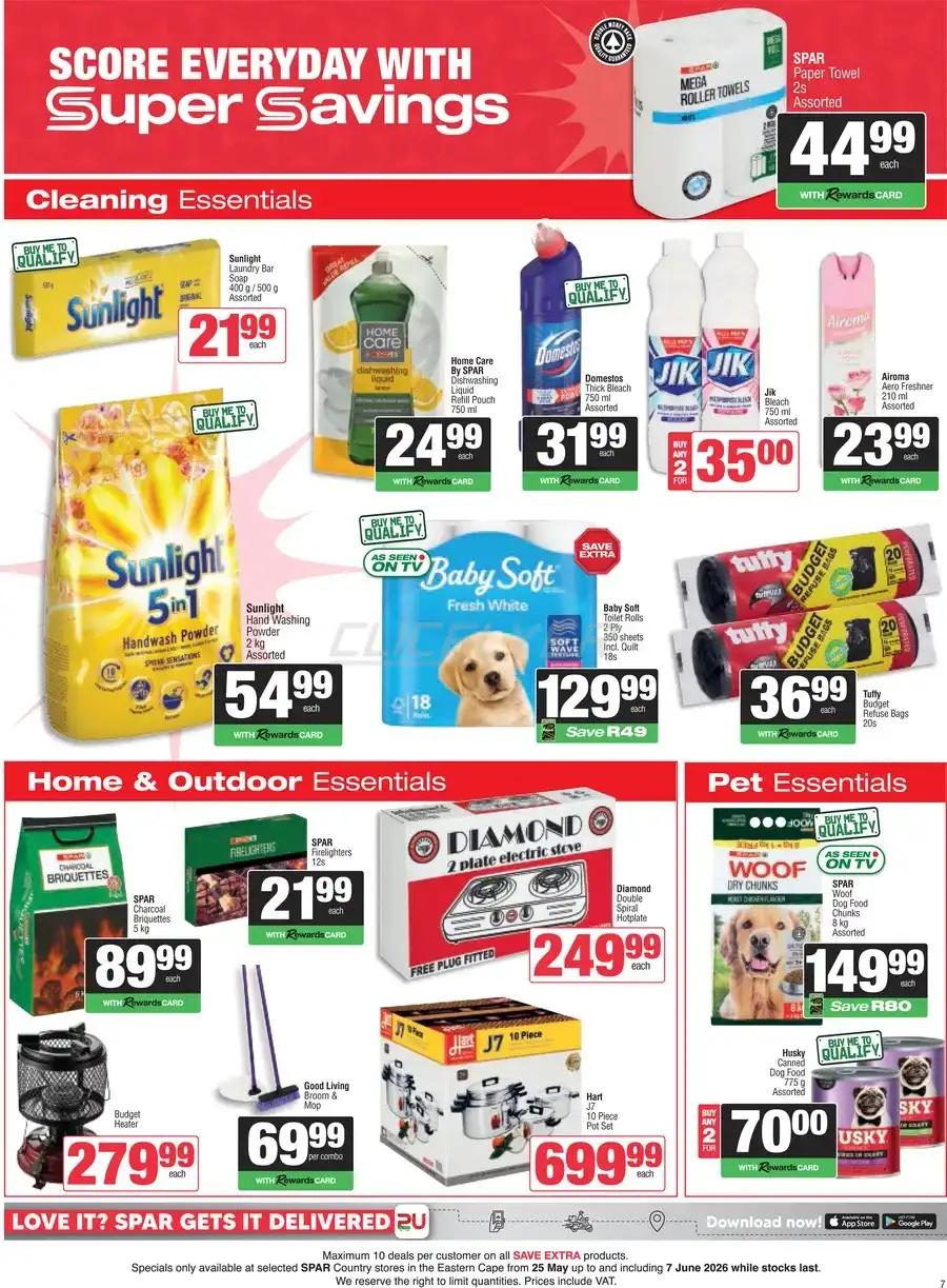 Spar Catalogue
