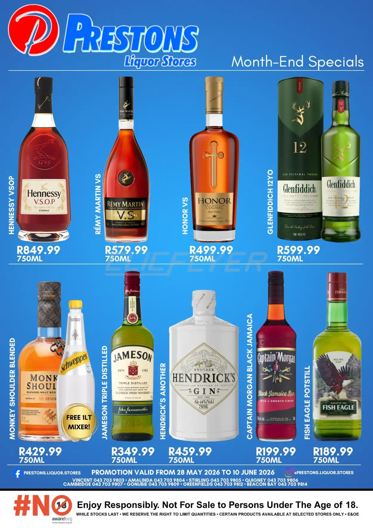 Prestons Liquor Stores Catalogue