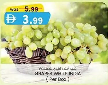 KM trading White/Green Grapes Offers