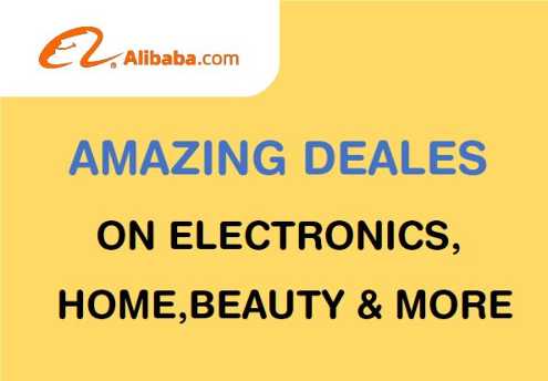 Alibaba.com Discount Code On Electronics , Home, Beauty & More