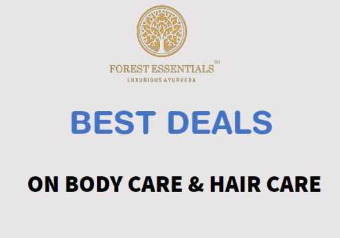 Forest Essentials Discount Code On Body Care & Hair Care