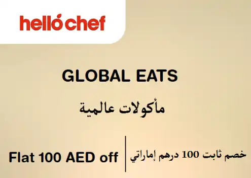 Hello Chef Discount Code Global Eats